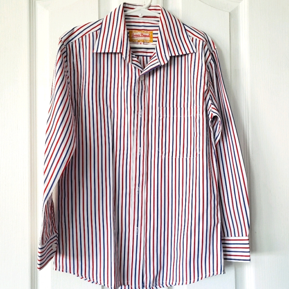 Boys striped casual dressy shirt
